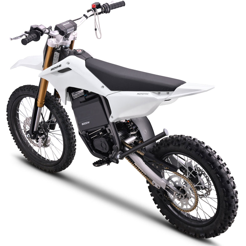 MotoTec 72v Pro Electric Dirtbike 8000w Lithium