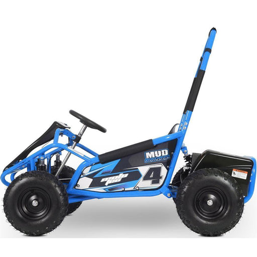 MotoTec Mud Monster Kids Electric 48v 1000w Go Kart Full Suspension - Built eBikes