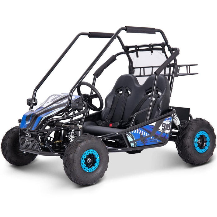 MotoTec Mud Monster XL 60v 2000w Electric Go Kart Full Suspension - Lithium Powersports