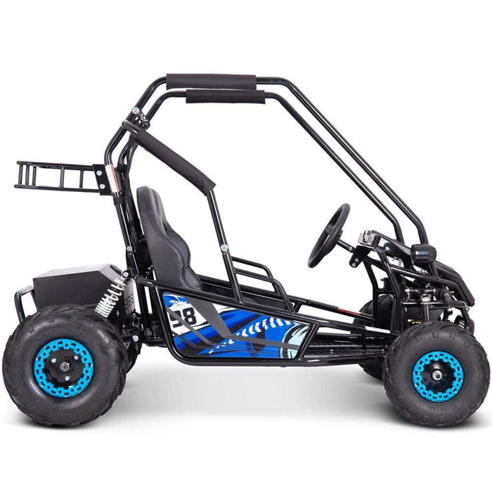 MotoTec Mud Monster XL 60v 2000w Electric Go Kart Full Suspension - Lithium Powersports