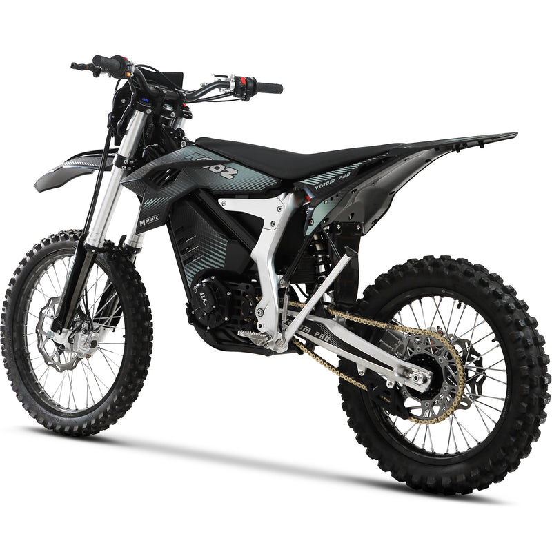 MotoTec Venom 72v 30000w Electric Dirt Bike Black