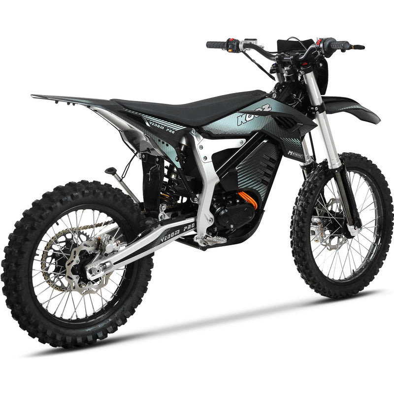 MotoTec Venom 72v 30000w Electric Dirt Bike Black