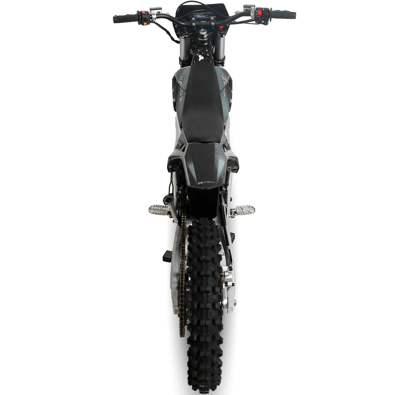 MotoTec Venom 72v 30000w Electric Dirt Bike Black