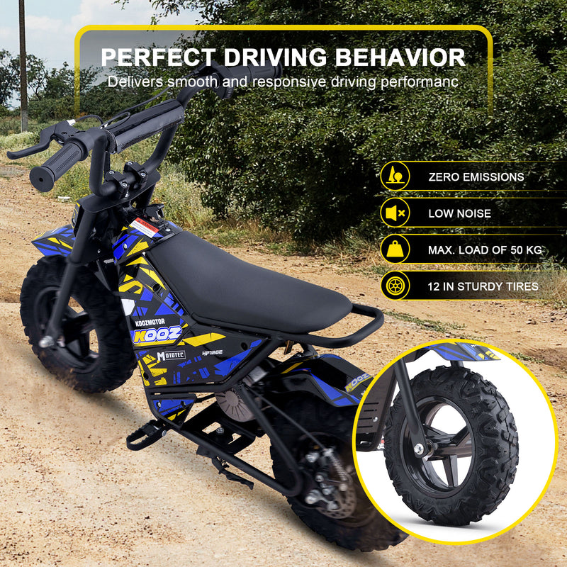 MotoTec 24v 250w (HP120E) Electric Powered Mini Bike