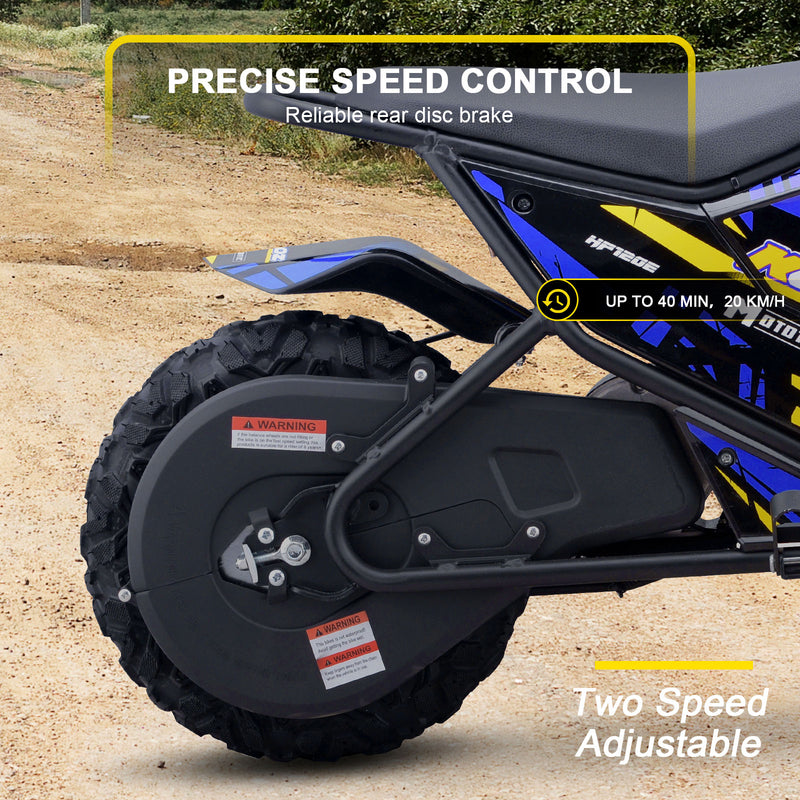 MotoTec 24v 250w (HP120E) Electric Powered Mini Bike