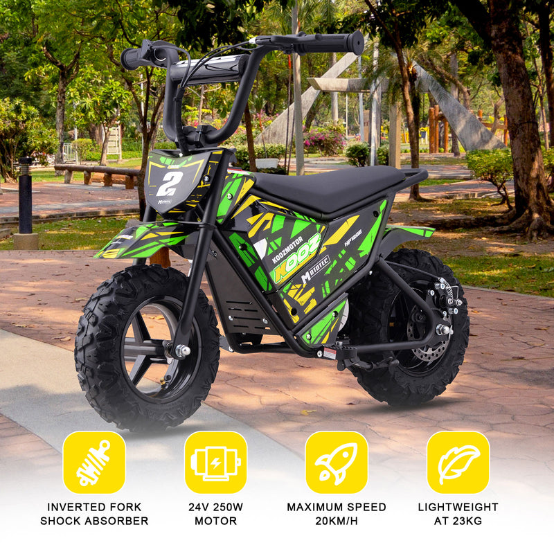 MotoTec 24v 250w (HP120E) Electric Powered Mini Bike