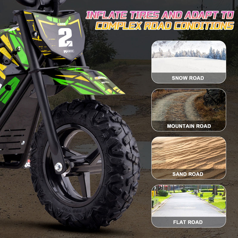 MotoTec 24v 250w (HP120E) Electric Powered Mini Bike