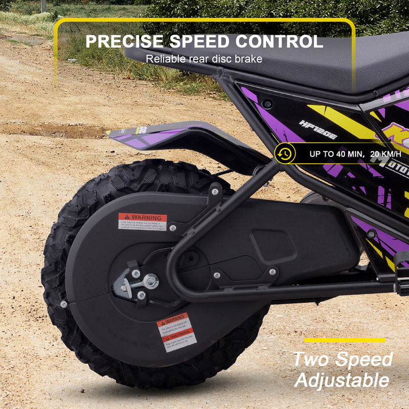 MotoTec 24v 250w (HP120E) Electric Powered Mini Bike