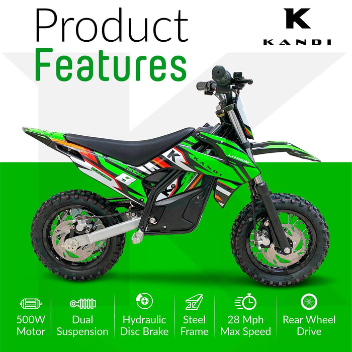 Kandi Pit King Jr Electric Dirtbike - Built eBikes