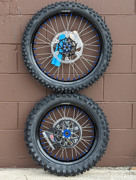 Warp9 Wheel Kit with Bridgestone M203/M204 Tires for Surron X Segway X160/260 - Lithium Powersports