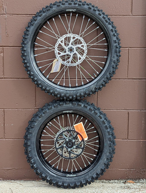 Warp9 Wheel Kit with Bridgestone M203/M204 Tires for Surron X Segway X160/260 - Lithium Powersports