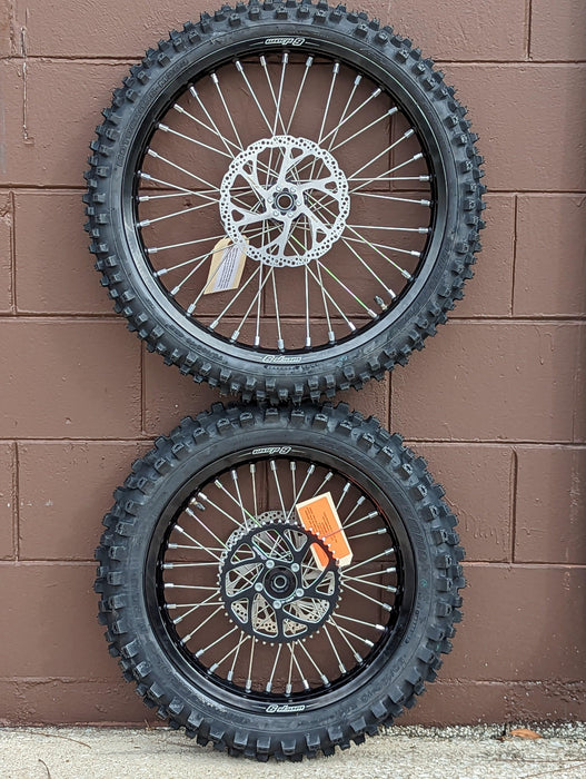Warp9 Wheel Kit with Bridgestone M203/M204 Tires for Surron X Segway X160/260 - Lithium Powersports