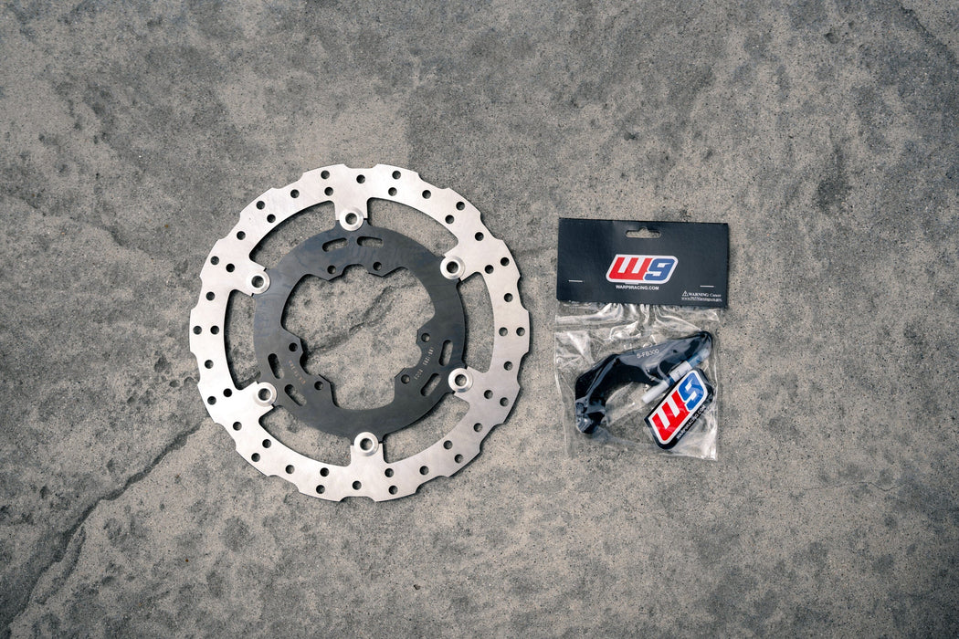 Warp9 Emoto Rotors - Rear 300mm FLOATING / OEM / RO-F1295 eParts