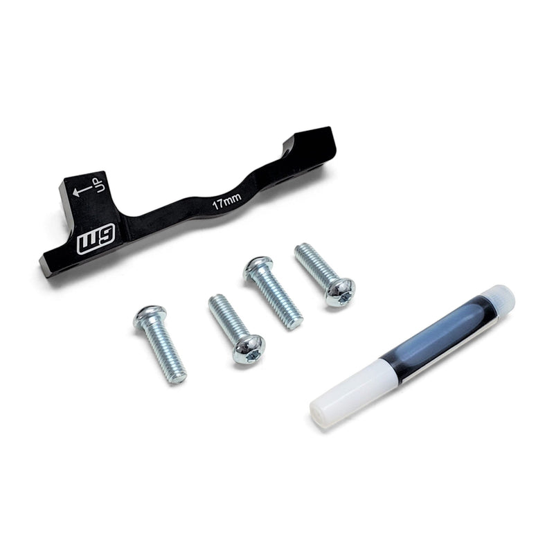 Warp9 E-Moto Front Brake Rotor Adapter
