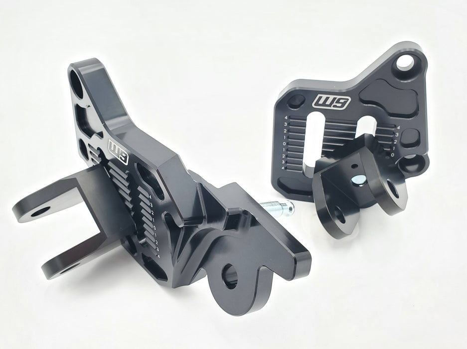 Warp9 Ultra Bee Adjustable Foot Peg Mount