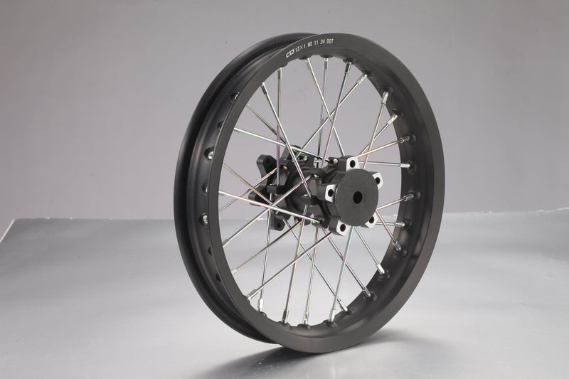 ERide Pro Mini SHE7931 - Front Wheel Rim Assembly + rim stripe+ Front wheel axel bush