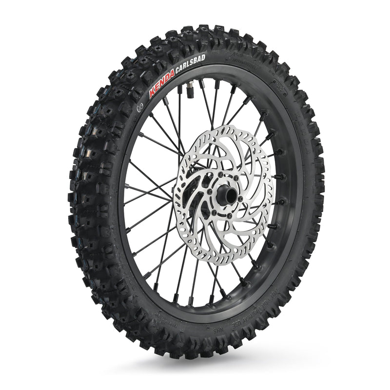 ERide Pro Mini SHE7934 - Front Wheel Assembly (FRONT TIRE  +TUBE+rim stripe+Front  Wheel Assembly+front brake disc+Front Wheel Hub Cone Spacer (with  bolts)