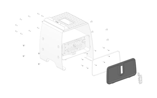 Stark Varg OEM Charger housing lid eParts