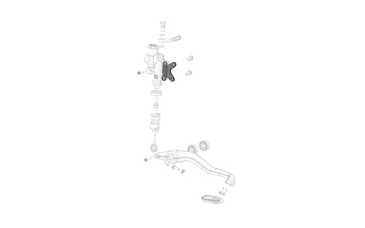 Stark Varg OEM Rear master cylinder bracket eParts