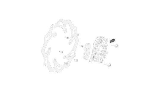 Stark Varg OEM Front Brake caliper bleeder + cover eParts