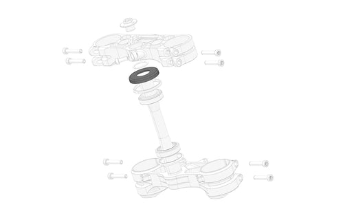 Stark Varg OEM Top Steering Head bearing cover eParts