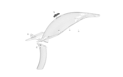 Stark Varg OEM Rear fender cable bracket eParts