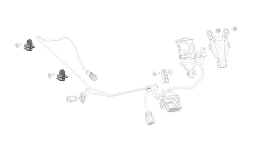 Stark Varg OEM Subframe cable holder eParts