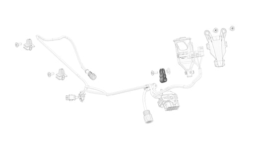 Stark Varg OEM Top frame cable holder eParts