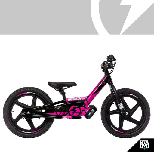 Stacyc 16" GRAPHICS KIT - ELECTRIFY 2.0 PINK - Lithium Powersports