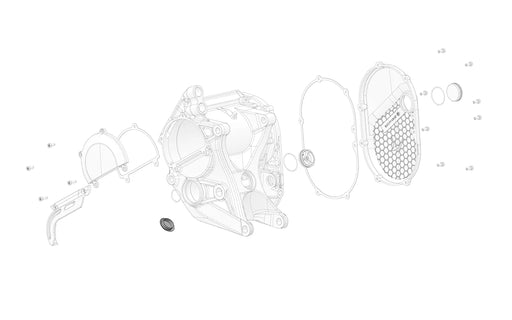Stark Varg OEM Cap rubber Plug for motor case front hole eParts