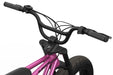 Studio image showing the removable battery and seat on the SUPER73-ZX in Prickly Pink. @color_prickly pink