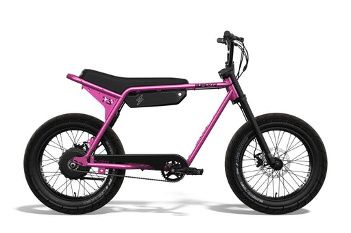 Side View of ZX: Prickly Pink, Super73 ebike @trim_gen 1,color_prickly pink