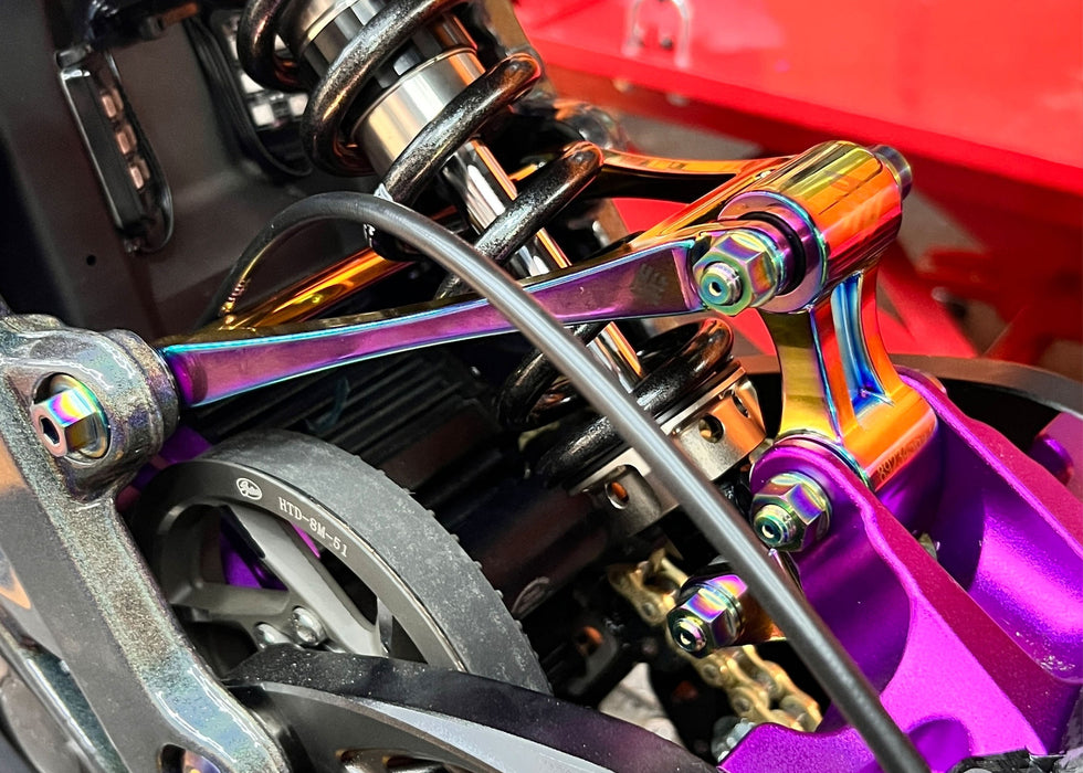 Heavy Hitter Titanium Suspension Hardware eParts