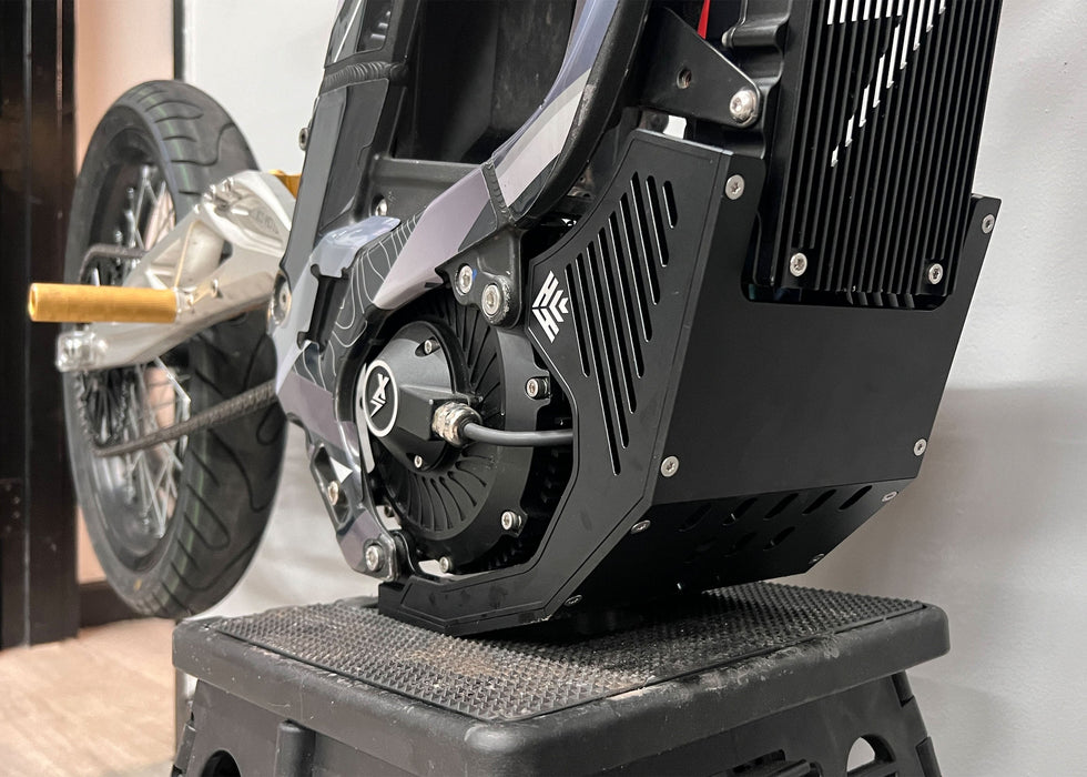 Heavy Hitter Surron V2 Skid Plate Frame & Swingarm
