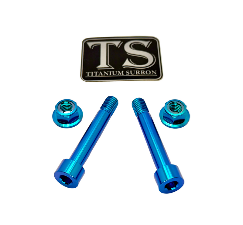 Titanium Rear Shock Mount Hardware (4 Pieces) Altis Sigma