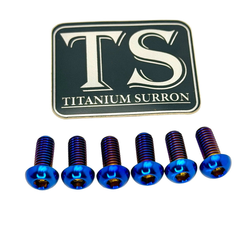 Titanium Rear Rotor Bolts - E-moto