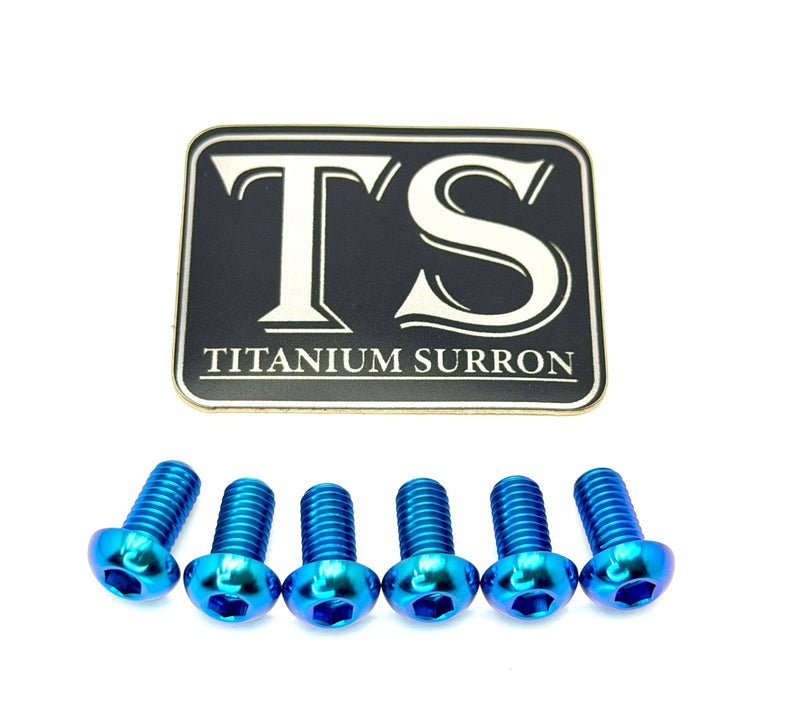 Titanium Rear Rotor Bolts - E-moto