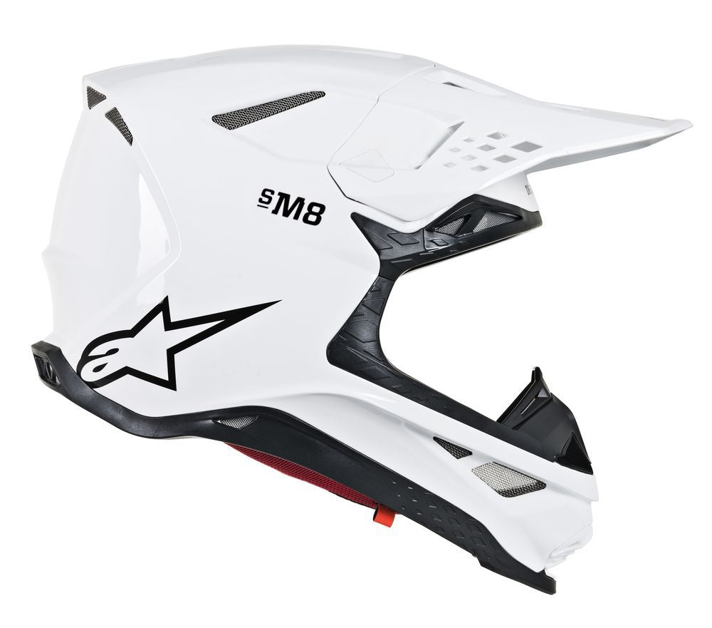 Alpinestars S.Tech S-M8 Helmet Glossy Black Xs