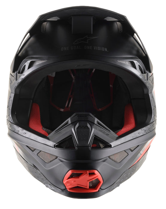 Alpinestars S.Tech S-M8 Echo Helmet Black/yellow Fluo/m&g