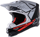 S.tech S-m8 Factory Helmet Dark Blue/orange/ylw Fluo Xs Large eParts