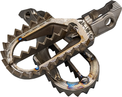 Raptor Titanium Foot Pegs Stark Varg 10mm Back eParts