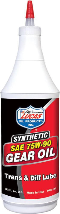 Synthetic Gear Oil 75w-90 Qt - Lithium Powersports