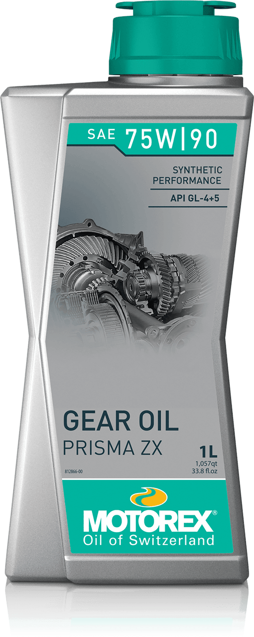 Prisma Zx Gear Oil 75w90 1 Liter 10/case - Lithium Powersports