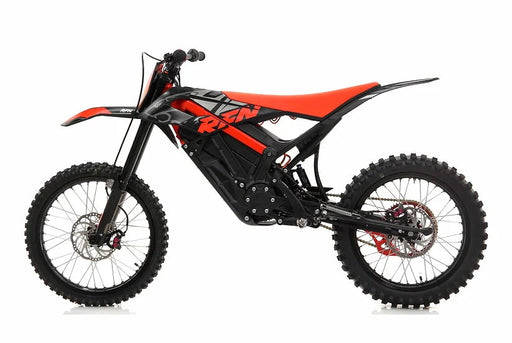 RFN Ares Rally Pro 74V35AH Electric Dirt Bike Black/Red eParts