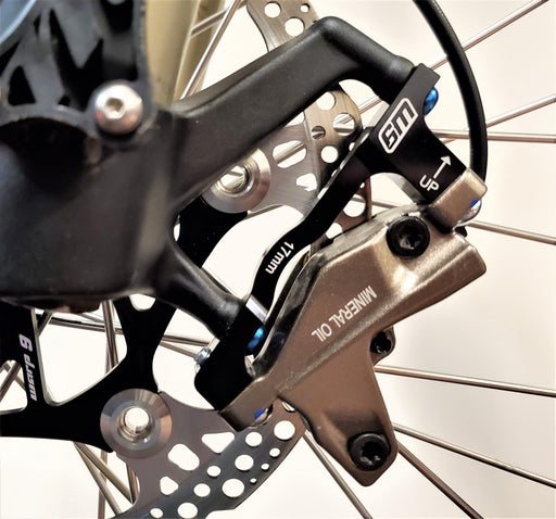 Warp9 SurRon 220mm Front Brake Rotor Adapter SurRon X Talaria Sting Segway X260 - Built eBikes