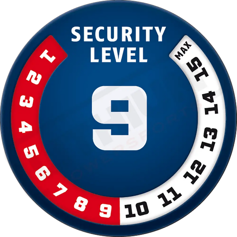 ABUS Steel - O Chain™ 8808C/110 BK - Lithium Powersports