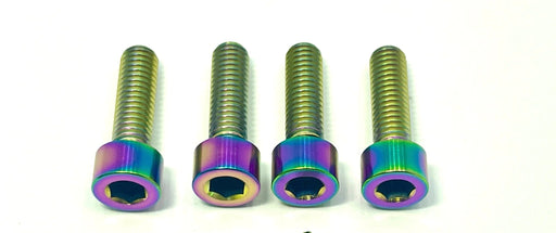 Titanium Surron AHX12RV (3.0) FastAce Fork Titanium Axle Pinch Bolts Rainbow FastAce Fork 3.0 Titanium Bolt Kit
