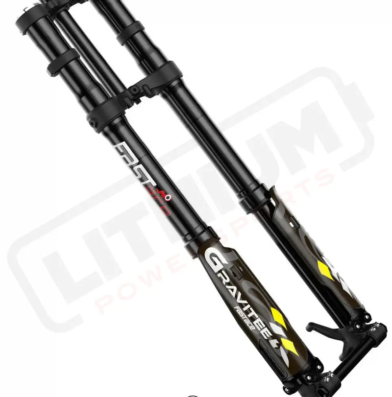 AHX12RV FastAce Gravitee Fork for E-Moto. Surron E-Ride Pro Talaria - Black 60lb - Suspension