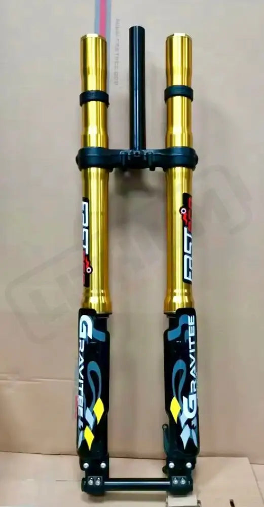 AHX12RV FastAce Gravitee Fork for E-Moto. Surron E-Ride Pro Talaria - Gold 60lb - Suspension