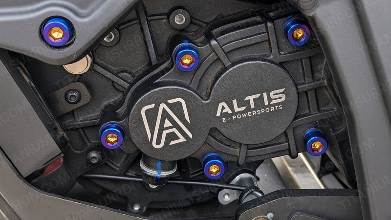 TS Altis Sigma Gearbox Cover Titanium Bolt Kit